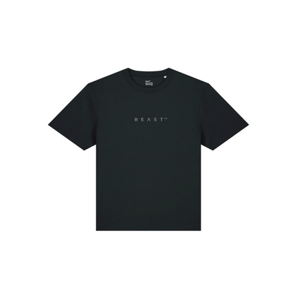 T-shirt Centre Logo Black